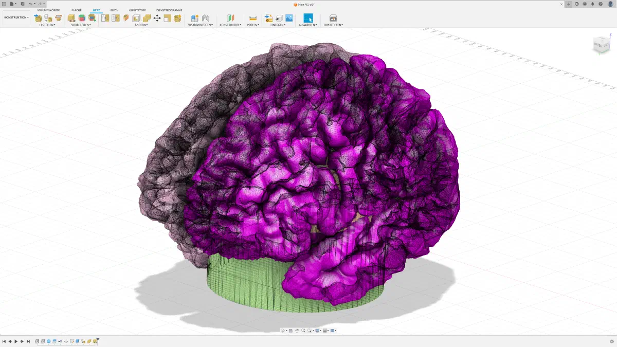 Alles in Mesh gewandelt.